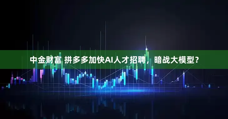 中金财富 拼多多加快AI人才招聘，暗战大模型？